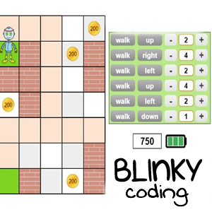 Jogo de Raciocínio Lógico: Blinky II em COQUINHOS