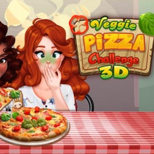 jogo de pizzas vegetais