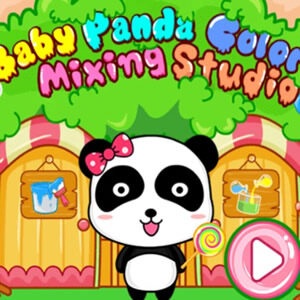 jogo de camuflar a Bebé Panda