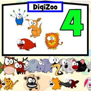 aprender a contar no Digizoo