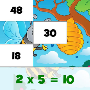 Quebra-cabeças de Matemática em COQUINHOS