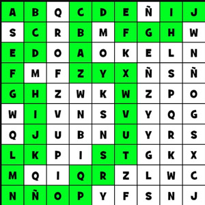 labirinto do alfabeto
