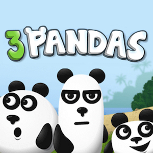 jogo de 3 pandas