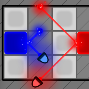 Jogo de reflexão da luz: LASER MAKER