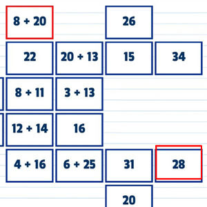 Mahjong com somas de dois dígitos para jogar online