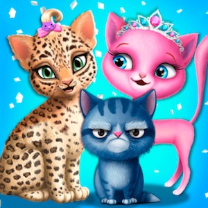 jogo de cabeleireiro de gatos