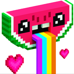 jogo de colorir em 3d números