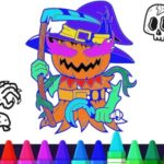 Pintar Desenhos de Halloween Online