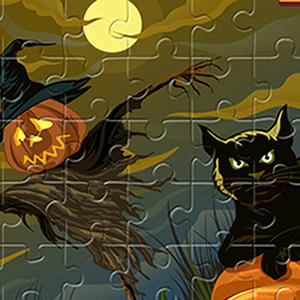 quebra-cabeça de Halloween