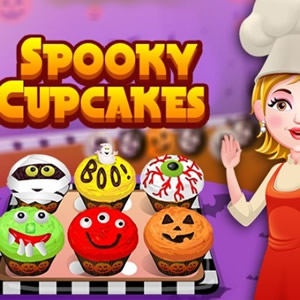 Spooky cupcakes no Halloween