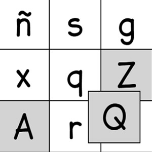 Jogo de MAIÚSCULAS e MINÚSCULAS