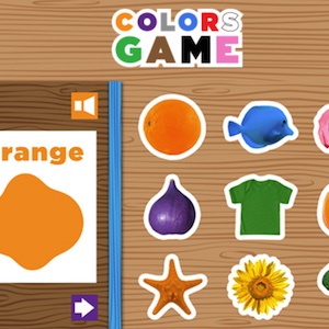 jogo de cores em ingles