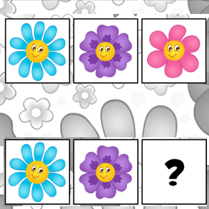 jogo de sequencia de flores