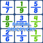 Números Fracionários: Completar a Unidade -ANIMAL DISCOVERY