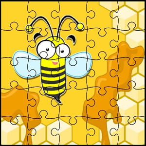 quebra cabeças abelhas