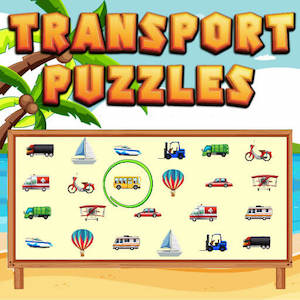 jogo de achar transporte unico