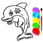 COLORIR GOLFINHOS online