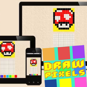 jogo de draw pixels