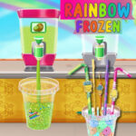 RAINBOW FROZEN: Bebidas Geladas de arco-íris