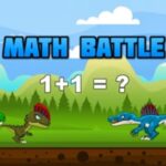 BATALHA Matemática com DINOSSAUROS (adição e a subtração)