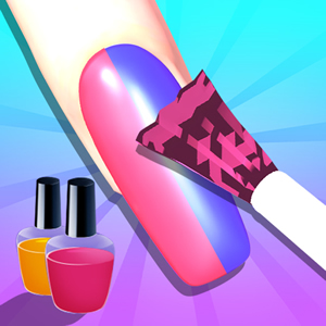 NAIL SALON 3D: Pintura de Unhas em COQUINHOS