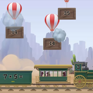 jogo de trem da tabuada do 7