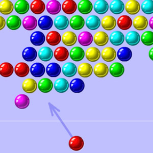 Bubble shooter em COQUINHOS