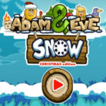 Adão e Eva Snow Christmas Edition