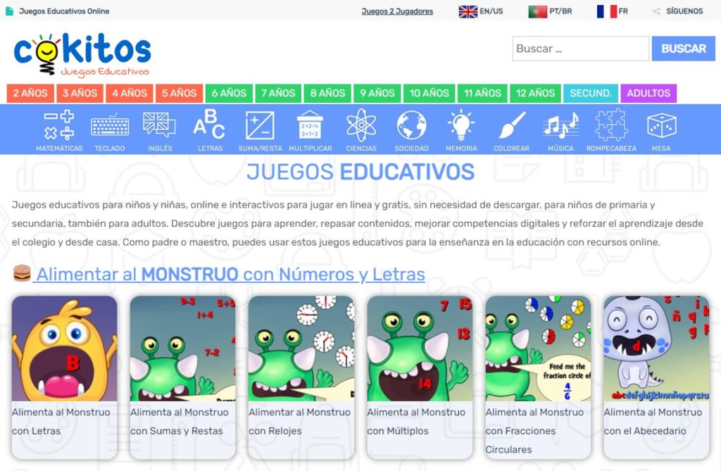 Jogos Educativos – COQUINHOS - Momentos Especiais