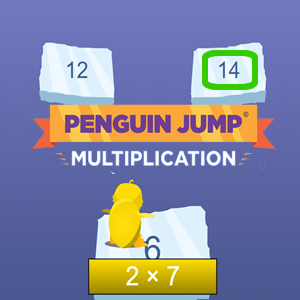 jogo de multiplicar com pinguins