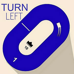 jogo turn left