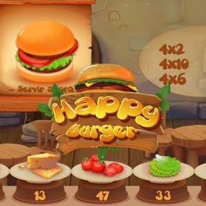 Happy Burger Multiplicação jogo de matemática online