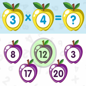 Praticar TABELAS DE MULTIPLICAÇÃO online