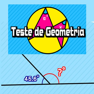 Teste de Geometria: área de superfície, volume e ângulos jogo online