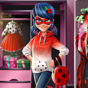 jogo de encontrar objetos y vestir a Ladybug