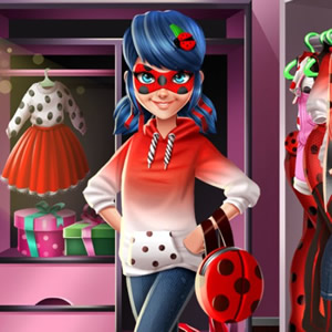 Jogue Outono vestido Ladybug, um jogo de Miraculous ladybug