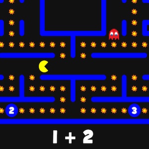 pacman adiçao e subtraçao