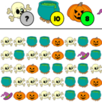 Contagem de Objetos de Halloween