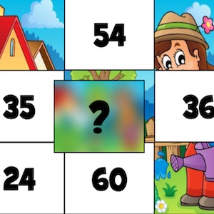 quebra cabeça multiplicaçao primavera