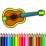 Instrumentos Musicais para Colorir