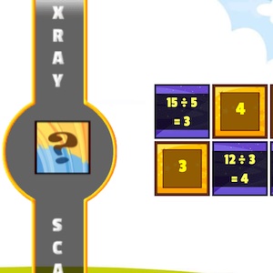 jogo de divisoes com raios x