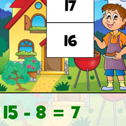 🙃 BATALHA DE OPERAÇÕES. Jogo educativo para rever operações matemáticas:   By Coquinhos