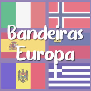 Isso Mesmo: Vamos jogar com essas Bandeiras dos Países da Europa em 2023