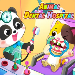 Bebê Panda Dentista em COQUINHOS