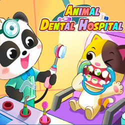 Jogos Online Grátis para Crianças - Bebê Pou Cuidar dos dentes