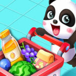 Bebê Panda no Supermercado