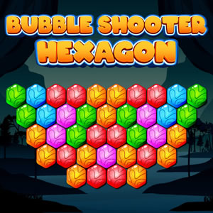 Bubble Shooter Hexagons em COQUINHOS