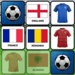 Camisas das Seleções Nacionais de Futebol Européias