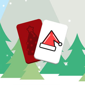 Cartas de Natal. Um jogo de memória em COQUINHOS