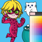 Colorir Chibi Superheroes